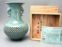 青江 陶瓷 花瓶